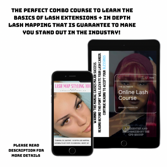 Beginner Lash Course + Lash Map Combo Course