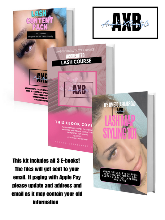 (𝐏𝐑𝐄 𝐎𝐑𝐃𝐄𝐑) 𝐒𝐇𝐈𝐏𝐒 𝐎𝐔𝐓 𝐒𝐄𝐏𝐓𝐄𝐌𝐁𝐄𝐑 𝟏𝟔𝐓𝐇 Fully Loaded Lash Kit + Lash Training & Lash Maps